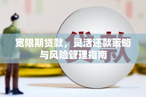 安义宽限期贷款，灵活还款策略与风险管理指南