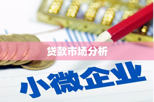 安义贷款市场分析