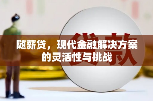 安义随薪贷，现代金融解决方案的灵活性与挑战