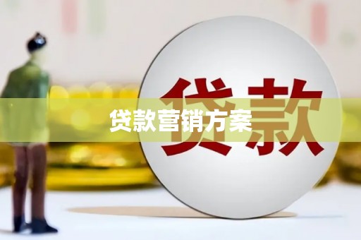安义贷款营销方案