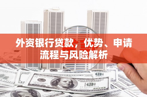 安义外资银行贷款，优势、申请流程与风险解析