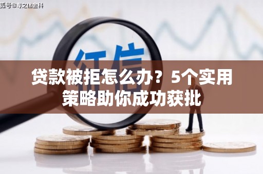 安义贷款被拒怎么办？5个实用策略助你成功获批