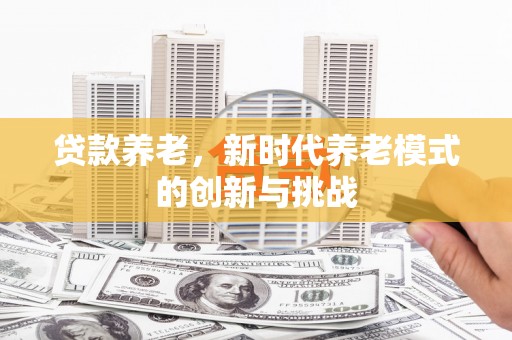 安义贷款养老，新时代养老模式的创新与挑战