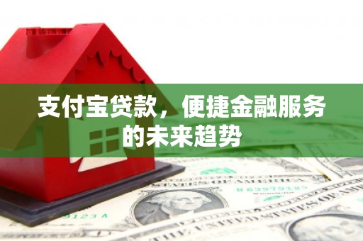 安义支付宝贷款，便捷金融服务的未来趋势