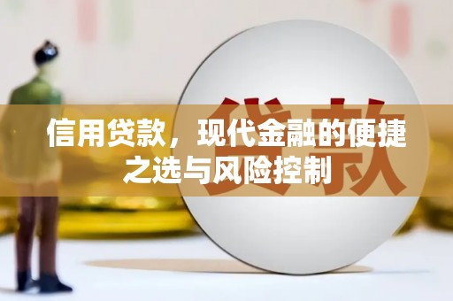 安义信用贷款，现代金融的便捷之选与风险控制