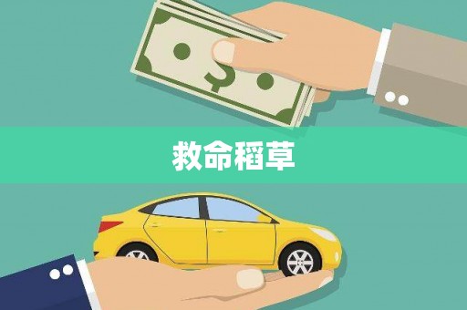 安义救命稻草