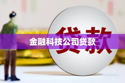 安义金融科技公司贷款