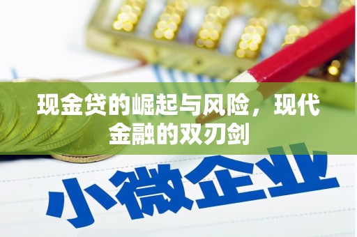 安义现金贷的崛起与风险，现代金融的双刃剑