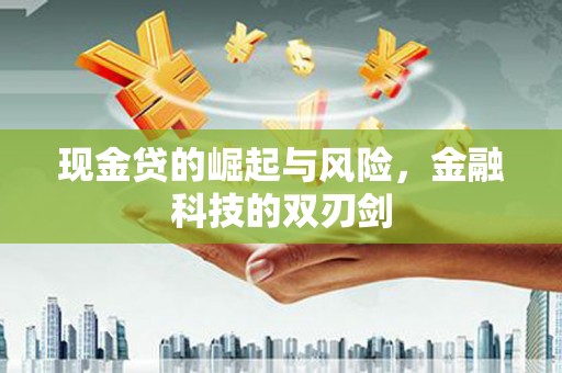 安义现金贷的崛起与风险，金融科技的双刃剑
