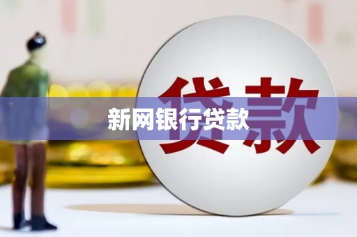 安义新网银行贷款