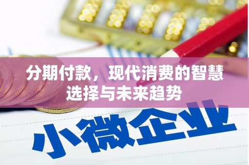 安义分期付款，现代消费的智慧选择与未来趋势