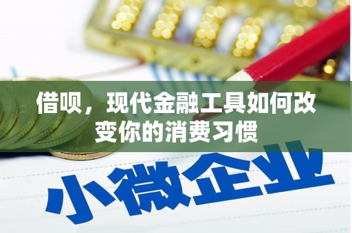 安义借呗，现代金融工具如何改变你的消费习惯