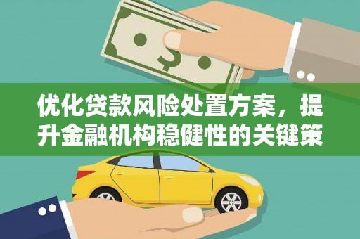 安义优化贷款风险处置方案，提升金融机构稳健性的关键策略