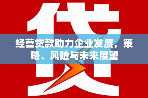安义经营贷款助力企业发展，策略、风险与未来展望