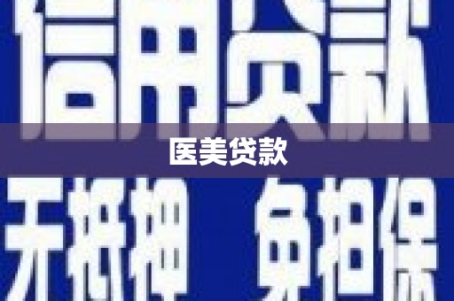 安义医美贷款