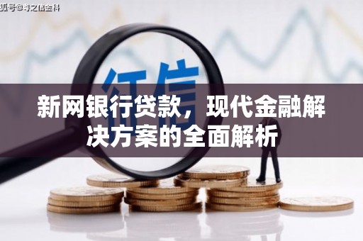 安义新网银行贷款，现代金融解决方案的全面解析