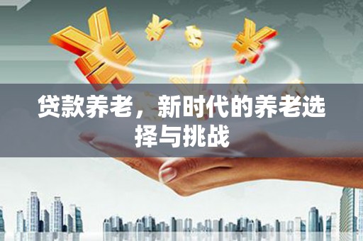 安义贷款养老，新时代的养老选择与挑战