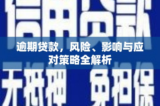 安义逾期贷款，风险、影响与应对策略全解析