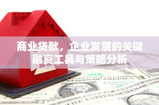 安义商业贷款，企业发展的关键融资工具与策略分析