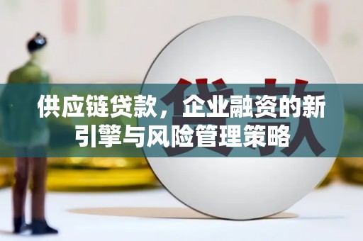 安义供应链贷款，企业融资的新引擎与风险管理策略