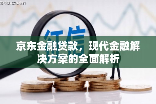 安义京东金融贷款，现代金融解决方案的全面解析
