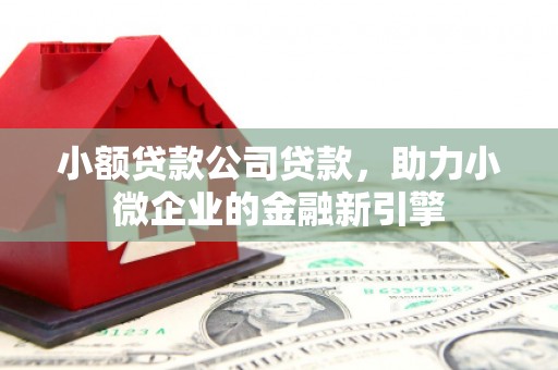 安义小额贷款公司贷款，助力小微企业的金融新引擎
