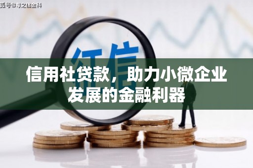 安义信用社贷款，助力小微企业发展的金融利器