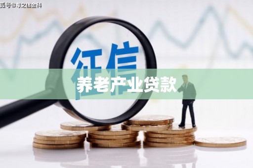 安义养老产业贷款