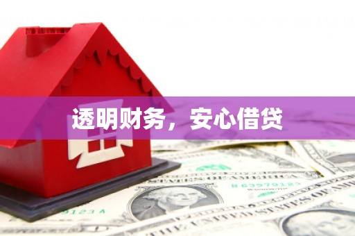 安义透明财务，安心借贷