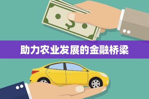 安义助力农业发展的金融桥梁