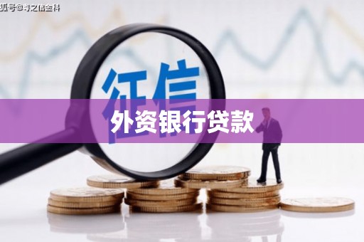 安义外资银行贷款