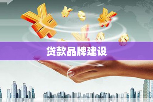 安义贷款品牌建设